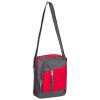Taška přes rameno REAbags LL22 - šedá/červená, RB-LL22_GREY-RED