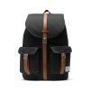 Herschel Dawson Black/Tan Synthetic Leather 20,5 l, 10233-00001-OS