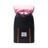 228051 1 herschel retreat black tan synthetic leather 19 5l
