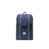 HERSCHEL Retreat Mid-Volume Navy/Tan Synthetic Leather 14l, 10329-00007-OS