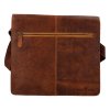 Green Wood Pánská kožená crossbody taška Sasha, hnedá, GW 4739 CAM