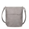 Zwei Kabelka MADEMOISELLE M12 canvas grey, ZWEI-M12-CGRY