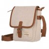 Travelite Hempline Crossover Bag A5 Beige, TRAVELITE-581-40