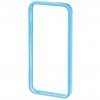 Edge Protector Mobile Phone Cover for Apple iPhone 5/5s, blue/transparent, 118818
