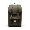 313117 herschel little america ivy green chicory coffee