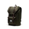 312856 2 herschel little america mid volume ivy green chicory coffee