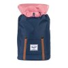 Herschel Retreat - Navy/Tan Synthetic Leather 19,5l