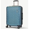cestovný kufr ROCK TR-0192/3-M ABS/PC - modrá