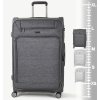 cestovný kufr ROCK TR-0206/3-L PP - šedá