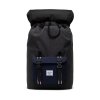 Herschel Little America Mid-Volume - Black Crosshatch/Peacoat