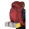 Osprey AURA AG 65 berry sorbet red