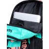 Meatfly Batoh Basejumper - Mint Heather - 22 L + PENÁL ZDARMA