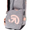 Meatfly Batoh Basejumper - Pink/Grey Heather - 22 L + PENÁL ZDARMA