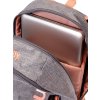 Meatfly Batoh Basejumper - Pink/Grey Heather - 22 L + PENÁL ZDARMA