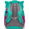 289609 2 affenzahn detsky batoh do skolky large friend owl turquoise 8l