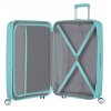 American Tourister Soundbox SPINNER M 67/24 EXP TSA Poolside Blue