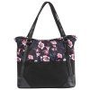 Meatfly Dámská kabelka Insanity - Hibiscus Black/Black