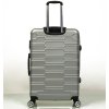 cestovný kufr ROCK TR-0231/3-M ABS - šedá