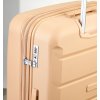cestovný kufor ROCK TR-0239/3-M PP - béžová