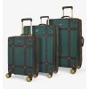 Sada cestovných kufrů ROCK TR-0193/3 ABS - zelená
