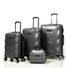 Sada cestovných kufrů ROCK TR-0230/3 ABS - šedá
