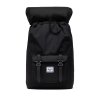 Herschel Little America Mid-Volume - Black/Clear Rubber