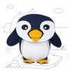 Batůžek pro nejmenší Affenzahn Pepe Penguin - black