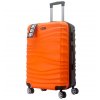 cestovný kufr METRO LLTC1/3-M ABS - oranžová/šedá