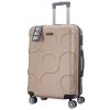 cestovný kufr METRO LLTC4/3-M ABS - béžová