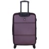 cestovný kufr TUCCI T-0117/3-M ABS - vínová