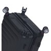 cestovný kufr TUCCI T-0128/3-L ABS - čierna