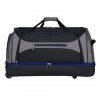 cestovný taška na kolečkách SIROCCO T-7554/30" - čierna/šedá/modrá