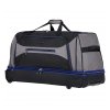 cestovný taška na kolečkách SIROCCO T-7554/30" - čierna/šedá/modrá