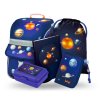 BAAGL SET 5 Zippy Planety: aktovka, penál, sáček, desky, box