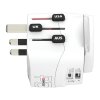 SKROSS cestovný adaptér PRO Light USB AC30PD World, 7A max., USB A+C, PD 30W, UK+USA+Austrálie/Čína