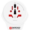 SKROSS cestovný adaptér SKROSS Europe USB pro cizince v ČR, vč. 1x USB 2400mA
