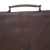Green Wood Velká kožená pracovní aktovka Aymar hnedá