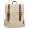 Enrico Benetti Teddy Tablet Backpack Off-White