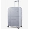 Cestovný kufor ROCK Pixel M PP - sivá
