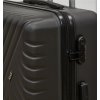 Cestovný kufor ROCK Santiago M ABS - čierna