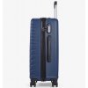 Cestovný kufor ROCK Santiago M ABS - tmavo modrá