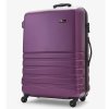 Cestovný kufor ROCK TR-0169/3-L ABS - fialová