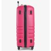 Cestovný kufor ROCK TR-0169/3-L ABS - ružová
