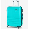 Cestovný kufor ROCK TR-0169/3-M ABS - aqua
