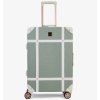 Cestovný kufor ROCK TR-0193/3-M ABS - sivozelená