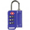 Bezpečnostní TSA kódový zámek na zavazadla ROCK TA-0006 - modrá, RB-TA-0006_INDIGO