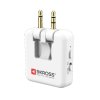SKROSS bezdrôtový audio adaptér, vysielač-prijímač 2 v 1, Bluetooth 5 a vyššie, 3,5 mm mini jack