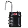 Bezpečnostní TSA kódový zámek na zavazadla ROCK TA-0035 - čierna