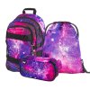 BAAGL 3 SET Skate Galaxy: batoh, peračník, vrecko