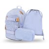 BAAGL 3 SET Skate Lilac: batoh, penál, sáček